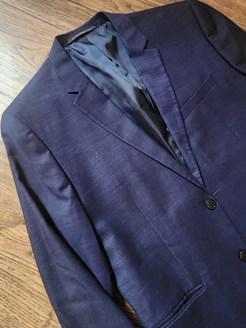 H&M  Men's Dark Navy Blazer Set